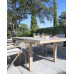 ENSEMBLE TABLE CYPRES   6 FAUTEUILS CYPRES BEIGE