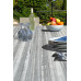 TABLE MIRABELLE 200/260X100 - IMITATION BOIS VIEILLI