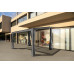 LOT DE RIDEAUX  TONNELLE  MURALE BIOCLIMATIQUE 4X3