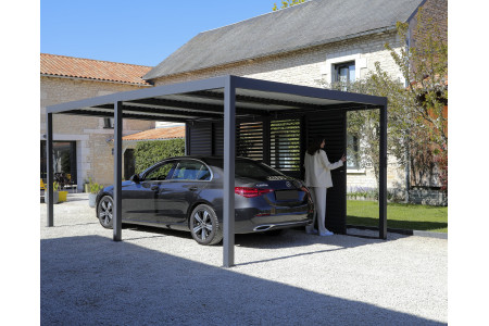 CARPORT OU TONNELLE DOUBLE 600X360 CM SÉVILLE