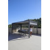 TONNELLE BIOCLIMATIQUE LAVANDE 500X300 - ÉCAIRAGE LEDS - LAMES BLANCHES