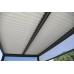 TONNELLE BIOCLIMATIQUE LAVANDE 500X300 - ÉCAIRAGE LEDS - LAMES BLANCHES