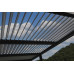TONNELLE BIOCLIMATIQUE LAVANDE 600X300 - ÉCAIRAGE LEDS - LAMES BLANCHES